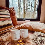 Tatil Evi Wonderful Tiny House Hootka With Fabulous View Near Semily *