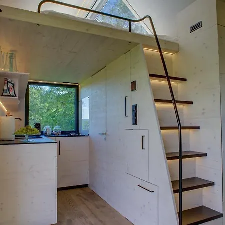 Wonderful Tiny House Hootka With Fabulous View Near Semily