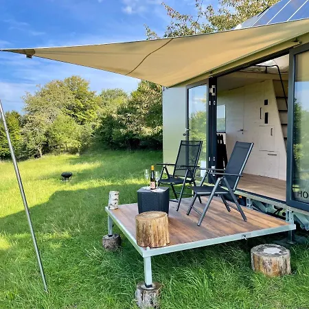 Wonderful Tiny House Hootka With Fabulous View Near Semily Bystrá nad Jizerou
