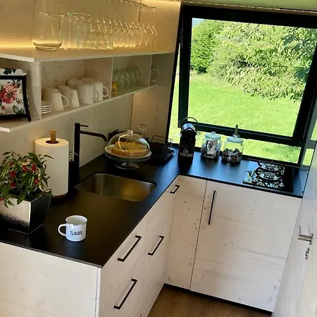 Wonderful Tiny House Hootka With Fabulous View Near Semily *