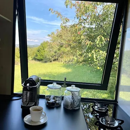 Wonderful Tiny House Hootka With Fabulous View Near Semily