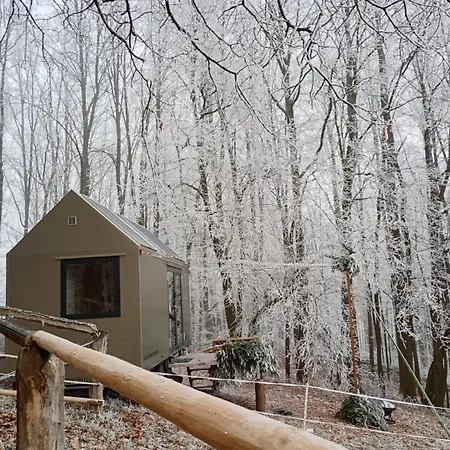 Wonderful Tiny House Hootka With Fabulous View Near Semily *