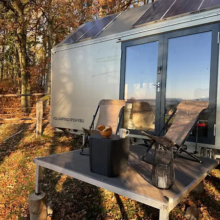 Wonderful Tiny House Hootka With Fabulous View Near Semily Tatil Evi *