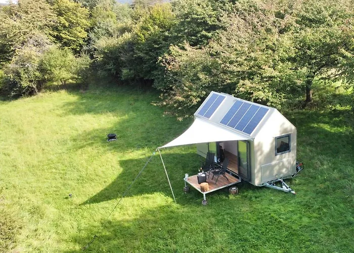 Wonderful Tiny House Hootka With Fabulous View Near Semily Bystrá nad Jizerou