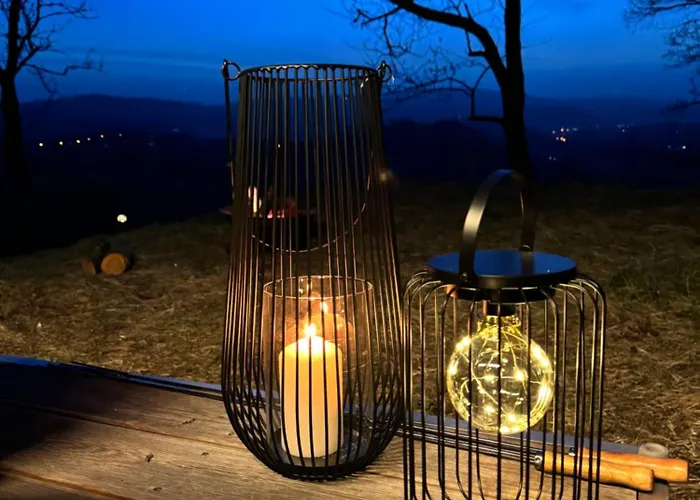 Wonderful Tiny House Hootka With Fabulous View Near Semily