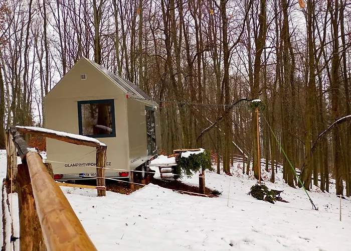 Σπίτι διακοπών Wonderful Tiny House Hootka With Fabulous View Near Semily *